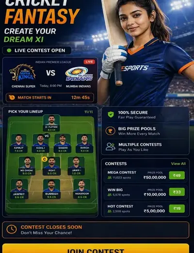 3ubet (3 ubet) fantasy cricket & matchday visual 3