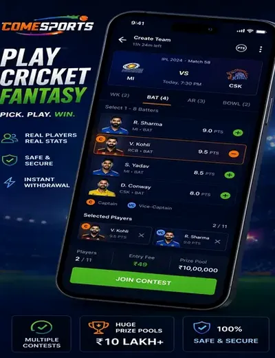 3ubet (3 ubet) fantasy cricket & matchday visual 2